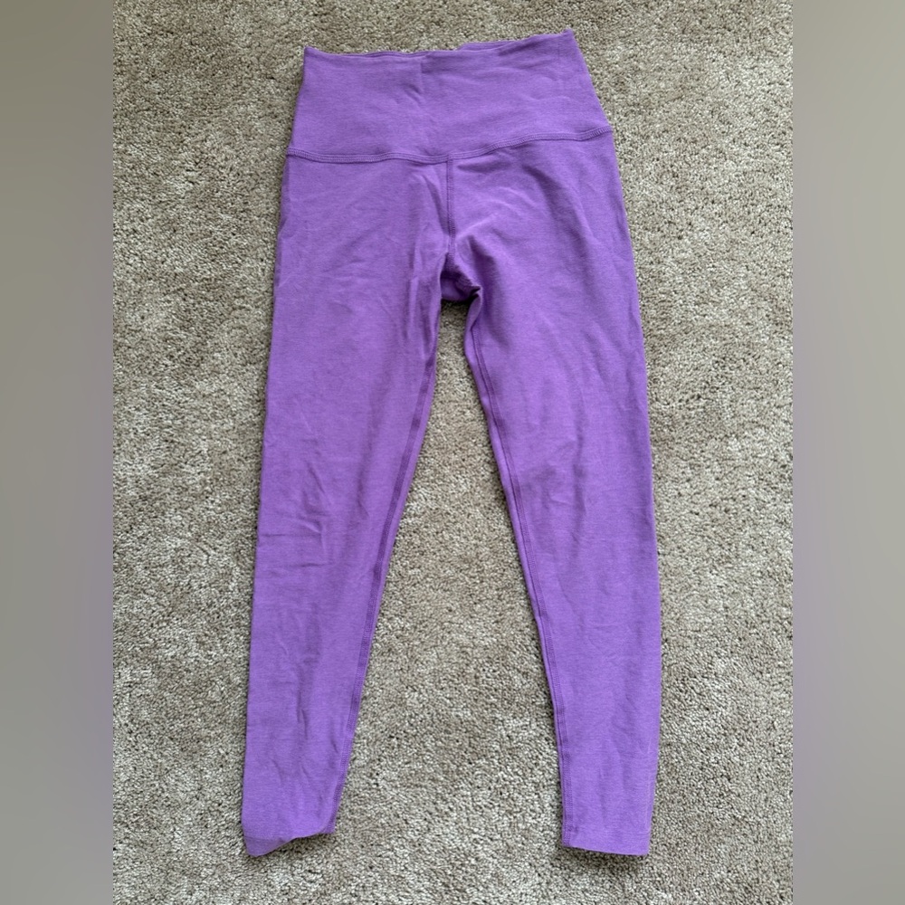 Beyond Yoga Purple Spacedye Leggings